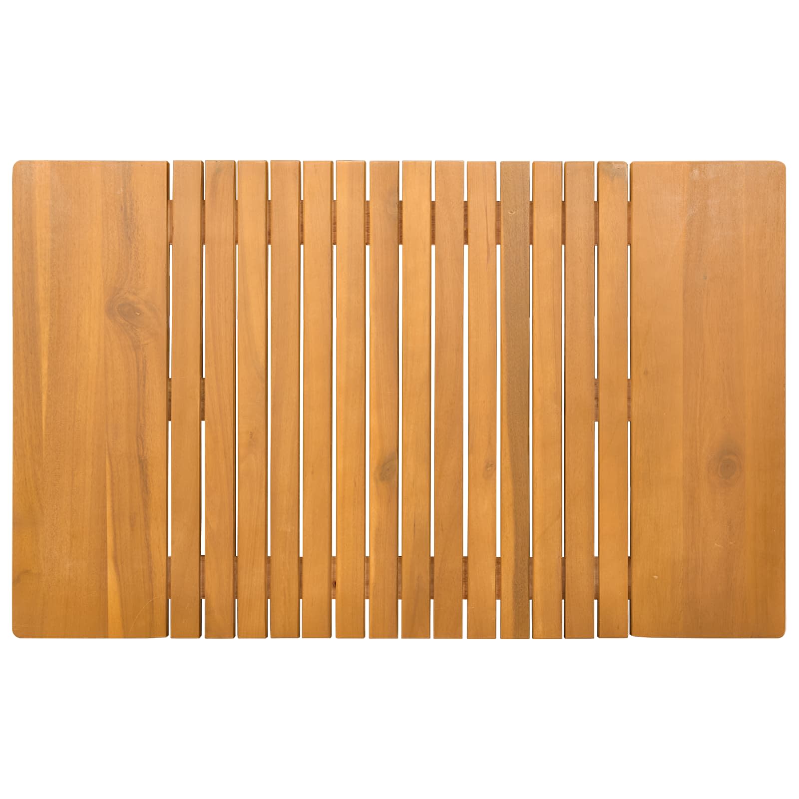 Tappeto da bagno Marrone 81 x 50 cm Legno di Acacia Massello | homemem39