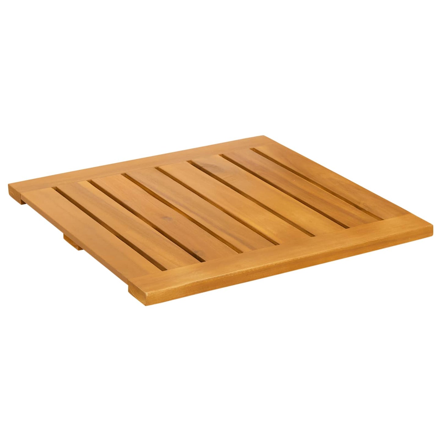 Tappeto da bagno Marrone 50 x 50 cm Legno di Acacia Massello | homemem39