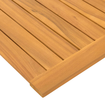 Tappeto da bagno Marrone 80 x 50 cm Legno di Acacia Massello | homemem39