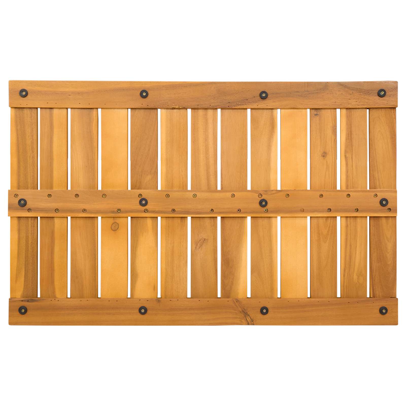 Tappeto da bagno Marrone 80 x 50 cm Legno di Acacia Massello | homemem39