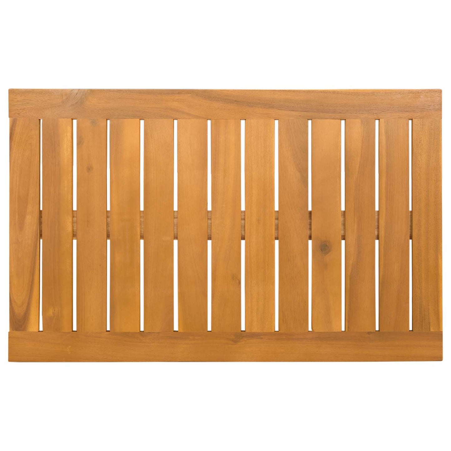Tappeto da bagno Marrone 80 x 50 cm Legno di Acacia Massello