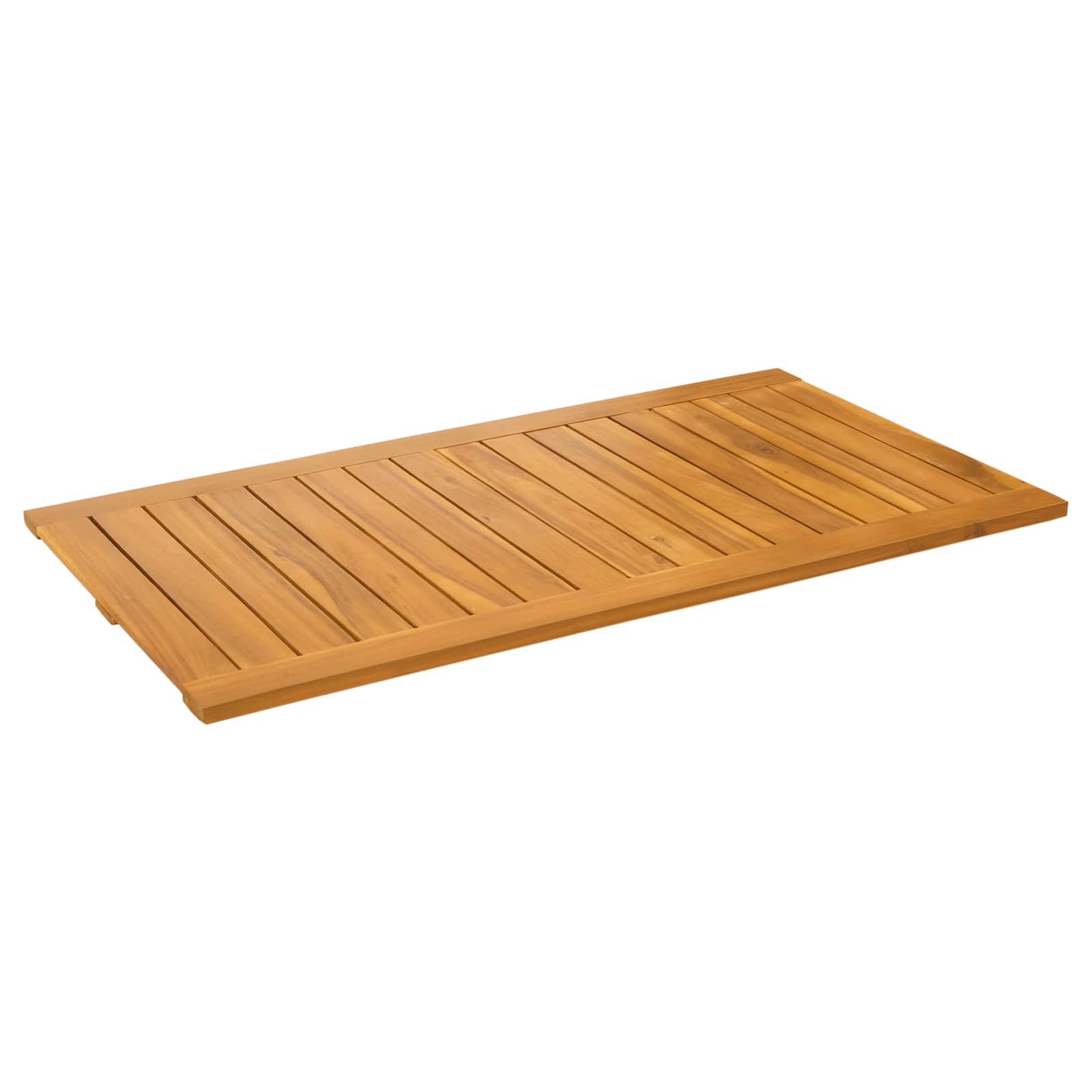 Tappeto da bagno Marrone 100 x 55 cm Legno di Acacia Massello | homemem39