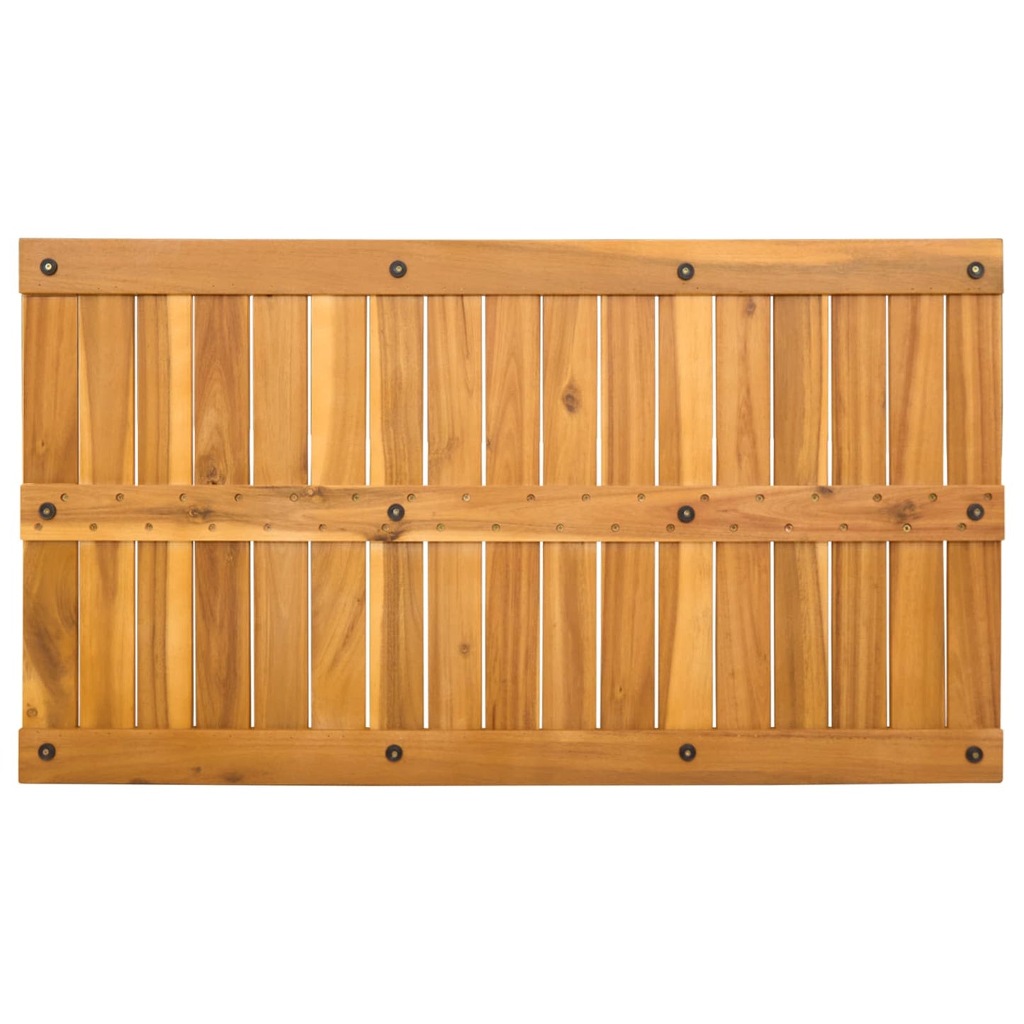Tappeto da bagno Marrone 100 x 55 cm Legno di Acacia Massello | homemem39