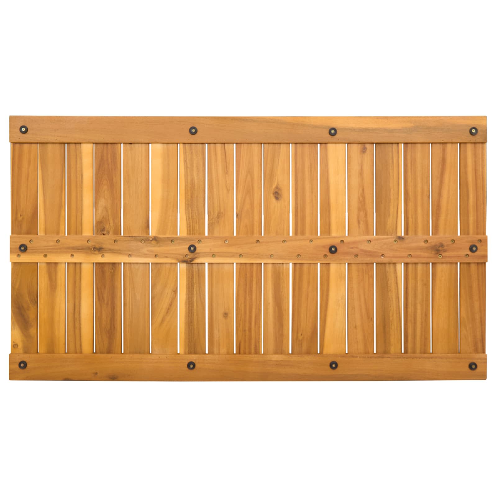 Tappeto da bagno Marrone 100 x 55 cm Legno di Acacia Massello | homemem39