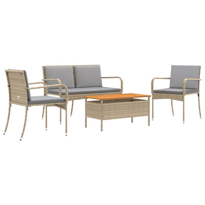 Set da giardino con cuscino acciaio | homemem39