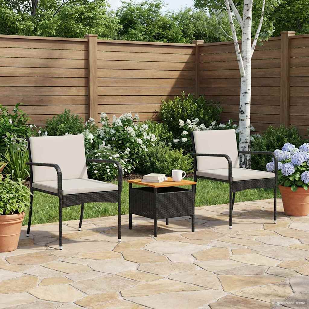Set da giardino con cuscino acciaio | homemem39