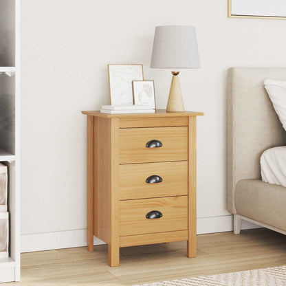 Armadio da Notte HILL Marrone miele 46 x 35 x 65 cm | homemem39
