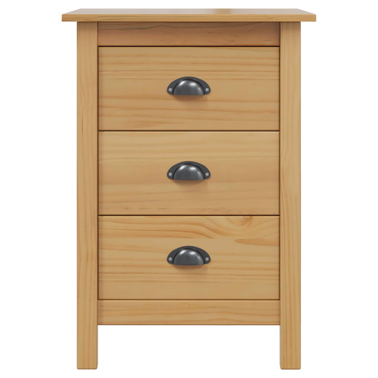 Armadio da Notte HILL Marrone miele 46 x 35 x 65 cm