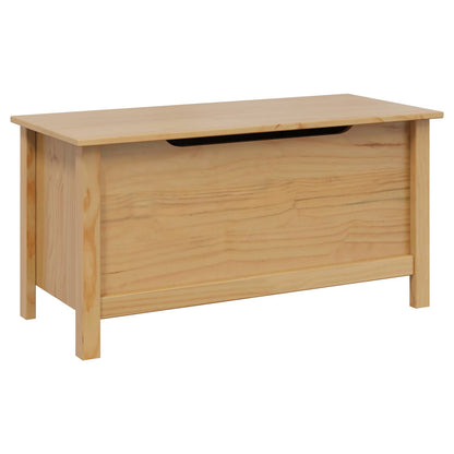 Scatola di Stoccaggio HILL Marrone miele 90 x 40 x 45 cm | homemem39