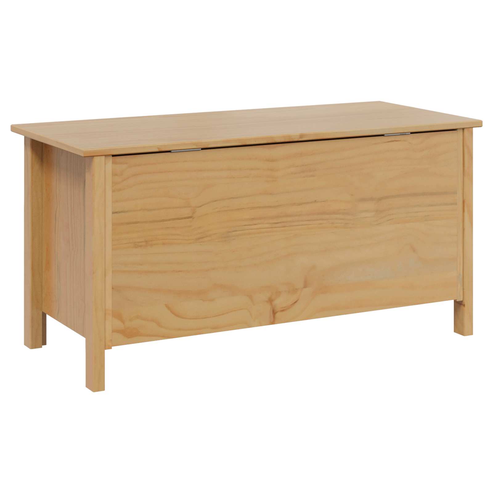 Scatola di Stoccaggio HILL Marrone miele 90 x 40 x 45 cm | homemem39