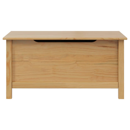 Scatola di Stoccaggio HILL Marrone miele 90 x 40 x 45 cm | homemem39