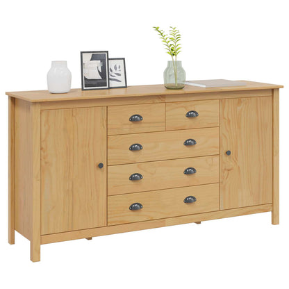 Credenza con cassetto HILL Marrone miele 154 x 40 x 80 cm | homemem39