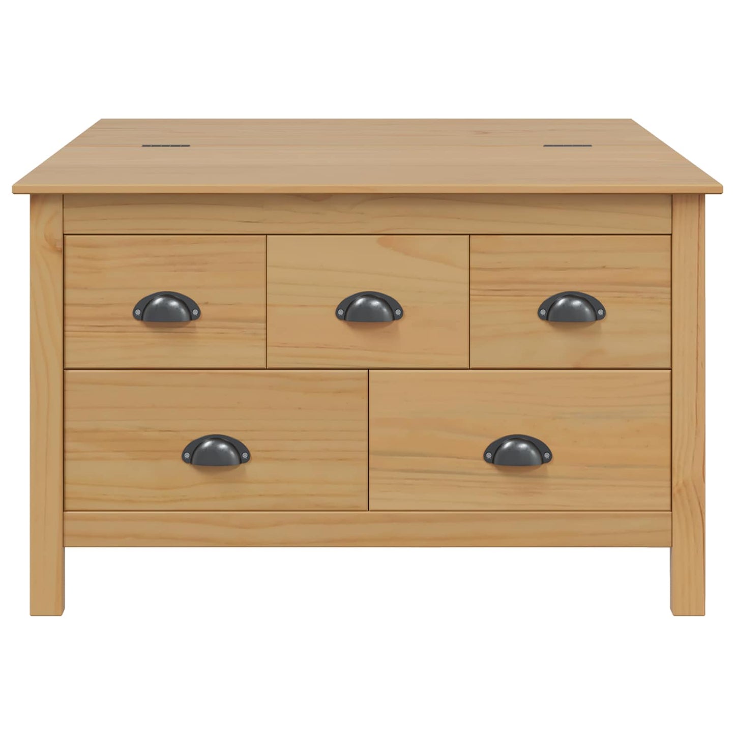 Tavolino da salotto HILL Marrone miele 79,5 x 79,5 x 49 cm | homemem39