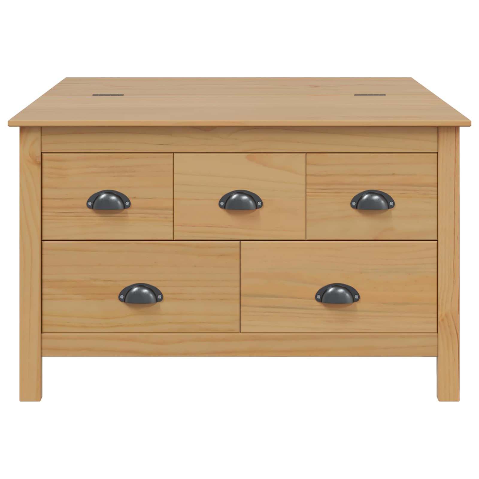 Tavolino da salotto HILL Marrone miele 79,5 x 79,5 x 49 cm | homemem39