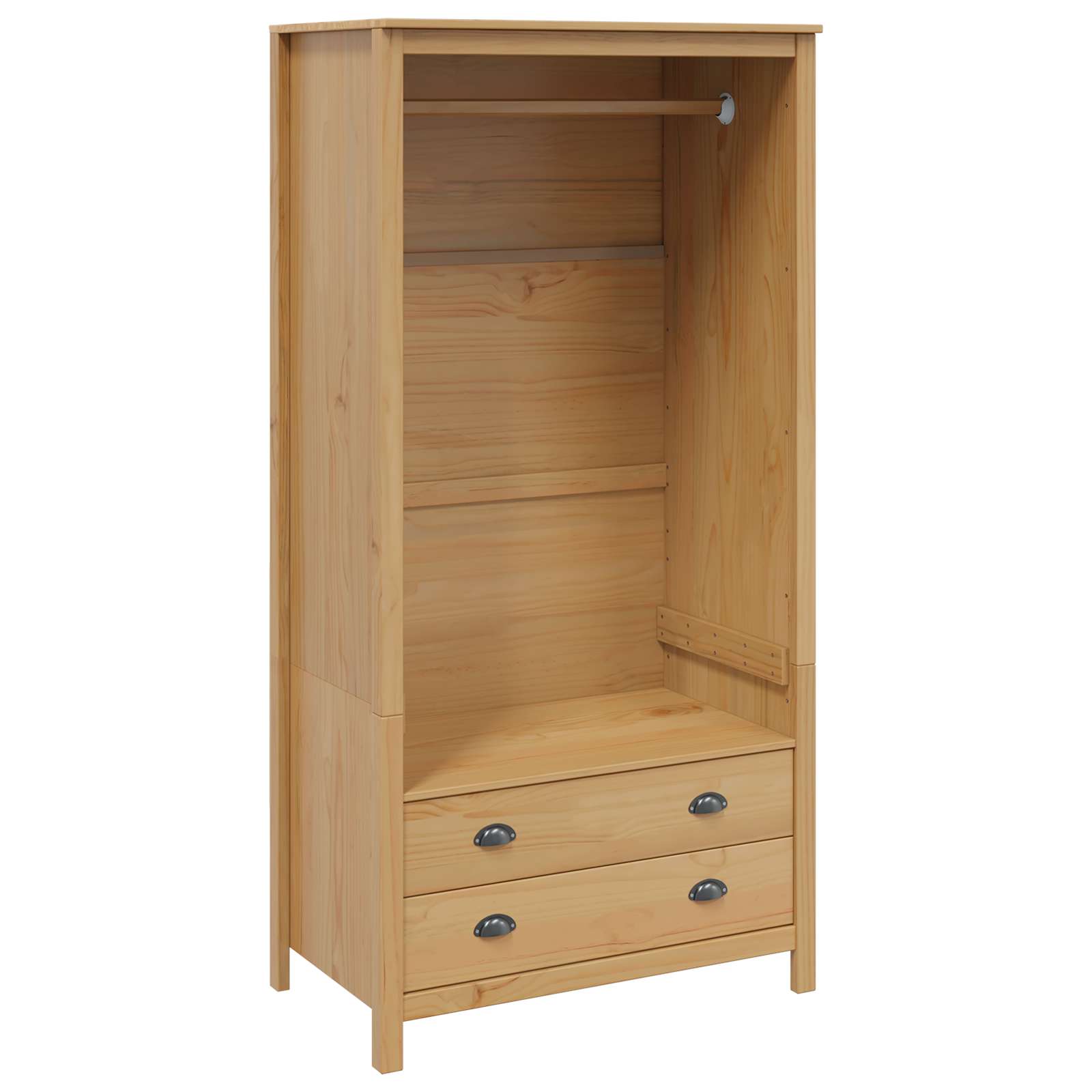 Guardaroba con cassetto HILL Marrone miele 84 x 50 x 170 cm | homemem39