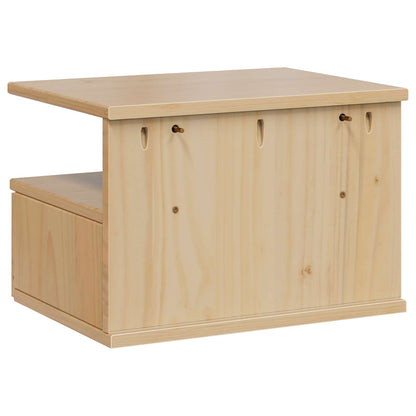 Armadio da Notte HILL Marrone miele 40 x 31 x 27 cm | homemem39