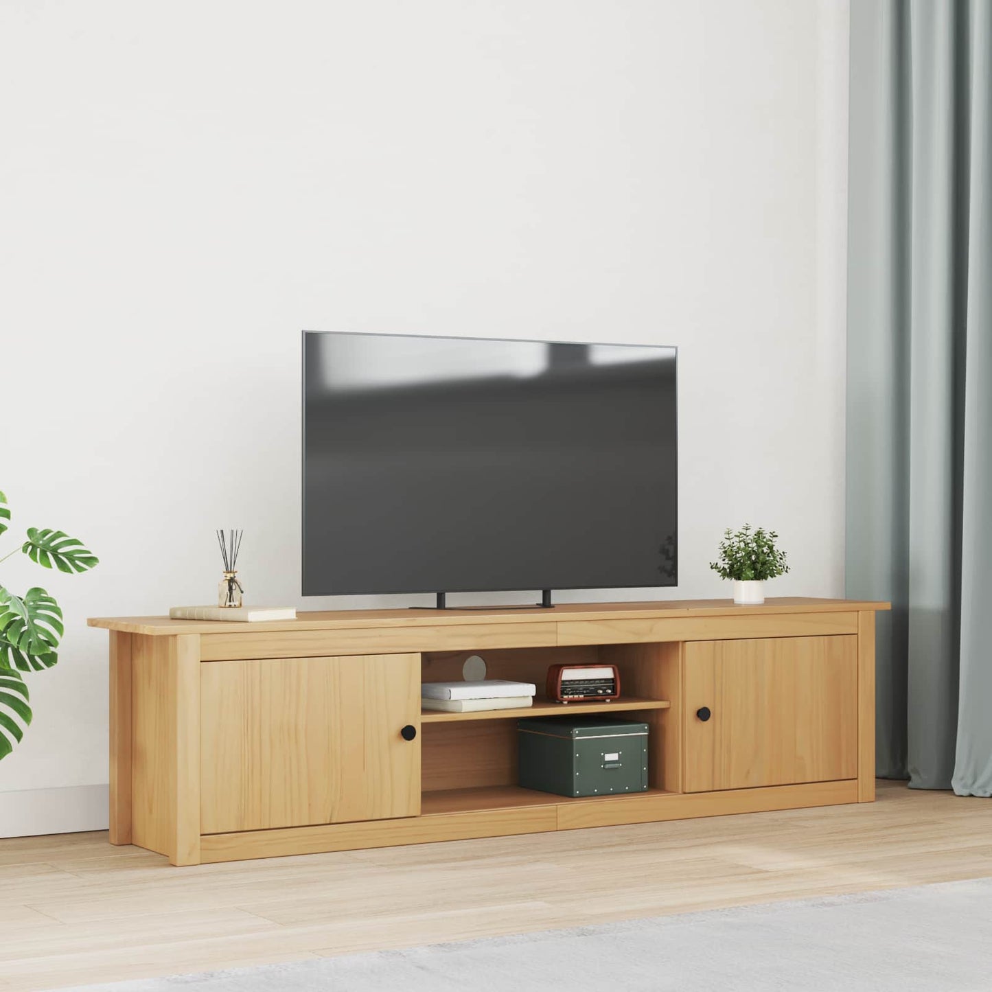 Supporto per TV HILL Marrone miele 158 x 40 x 39,5 cm | homemem39