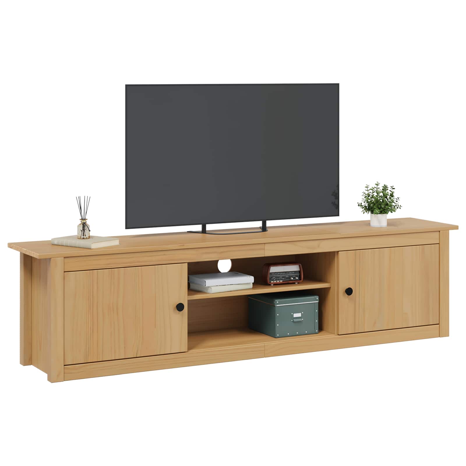 Supporto per TV HILL Marrone miele 158 x 40 x 39,5 cm | homemem39