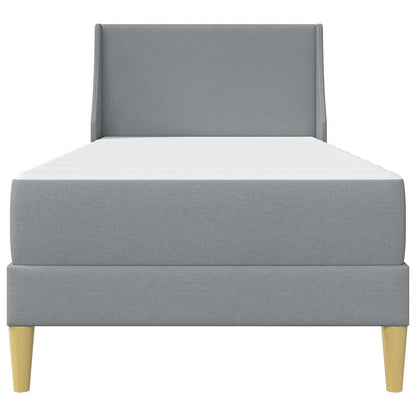 Struttura letto con materasso Grigio chiaro 80x 200 cm | homemem39