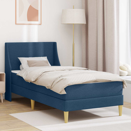 Struttura letto con materasso Blu 80x 200 cm Poliestere | homemem39