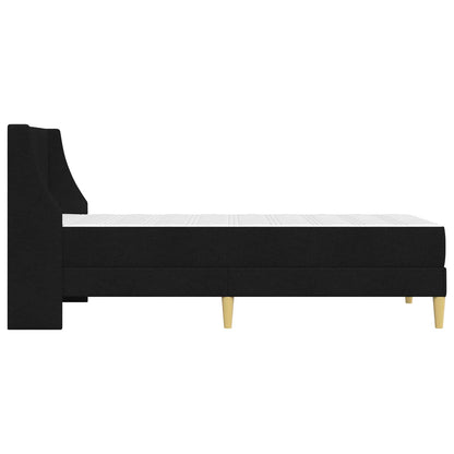 Struttura letto con materasso Nero 90 x 200 cm Poliestere | homemem39