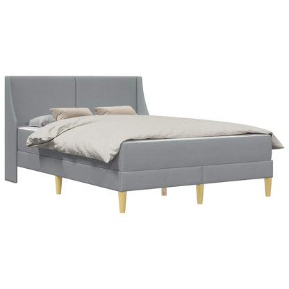 Struttura letto con materasso Grigio chiaro 140 x 200 cm | homemem39