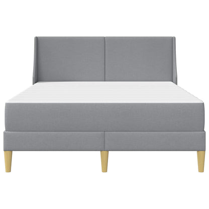 Struttura letto con materasso Grigio chiaro 140 x 200 cm | homemem39