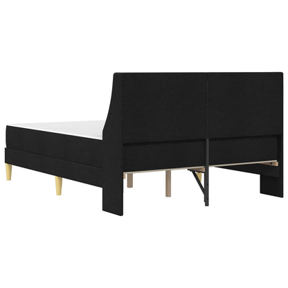 Struttura letto con materasso Nero 160 x 200 cm Poliestere | homemem39