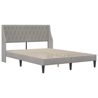 Struttura letto con materasso Grigio chiaro 180 x 200 cm | homemem39