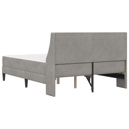 Struttura letto con materasso Grigio chiaro 180 x 200 cm | homemem39