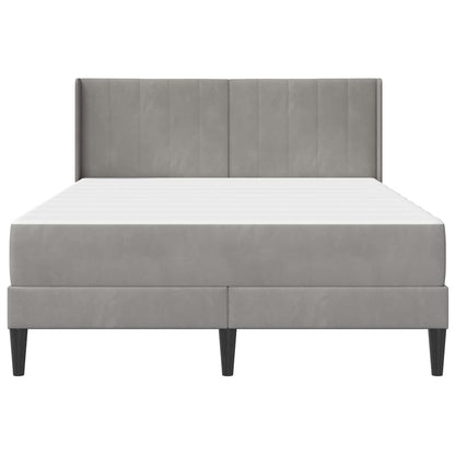 Struttura letto con materasso Grigio Chiaro 120 x 200 cm | homemem39
