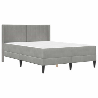 Struttura letto con materasso Grigio Chiaro 160 x 200 cm | homemem39