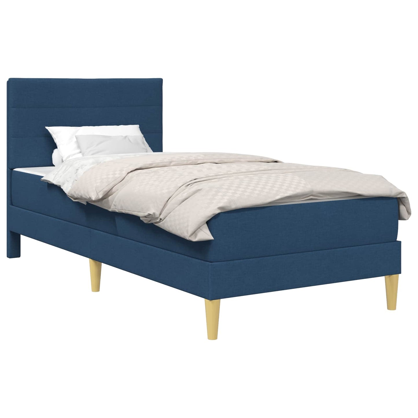 Struttura del letto Blu 80 x 200 cm Poliestere