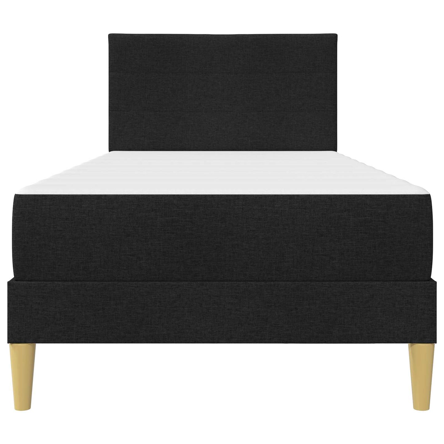 Struttura del letto Nero 90 x 190 cm Poliestere | homemem39