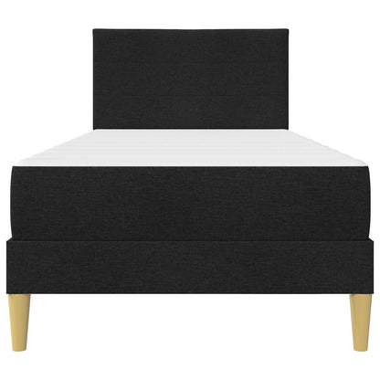 Struttura del letto Nero 90 x 190 cm Poliestere | homemem39