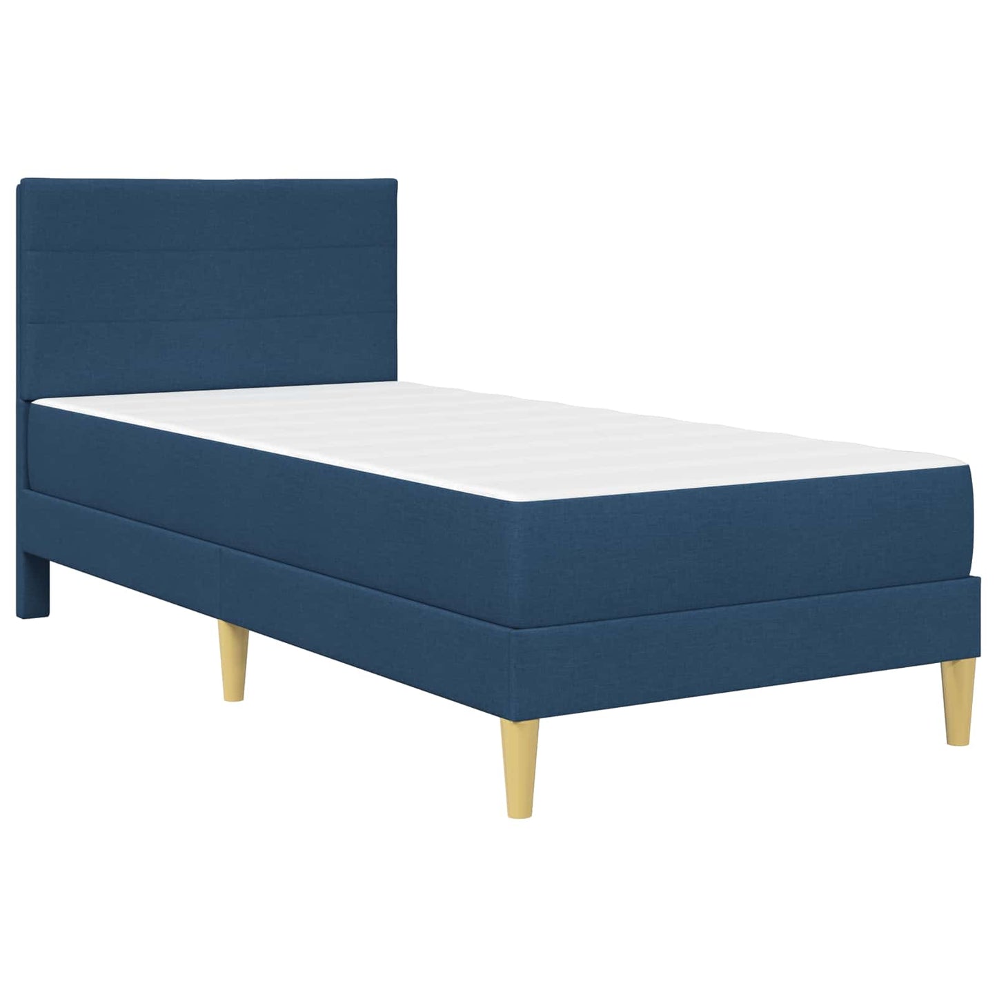 Struttura del letto Blu 100 x 200 cm Poliestere | homemem39