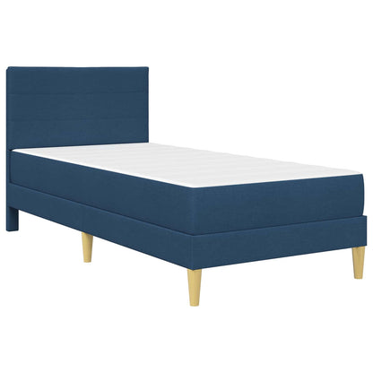 Struttura del letto Blu 100 x 200 cm Poliestere | homemem39