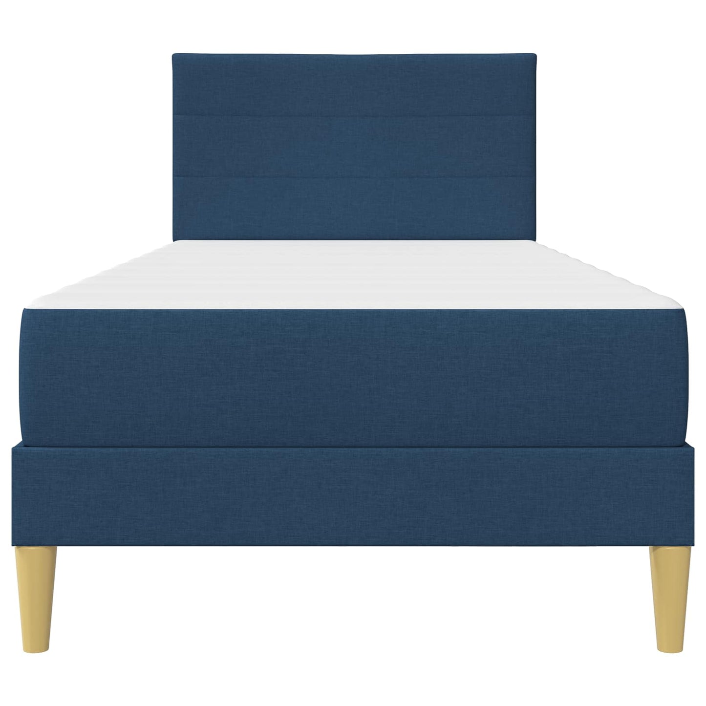 Struttura del letto Blu 100 x 200 cm Poliestere | homemem39