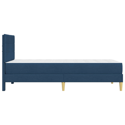 Struttura del letto Blu 100 x 200 cm Poliestere | homemem39