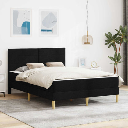 Struttura del letto Nero 120 x 200 cm Poliestere | homemem39