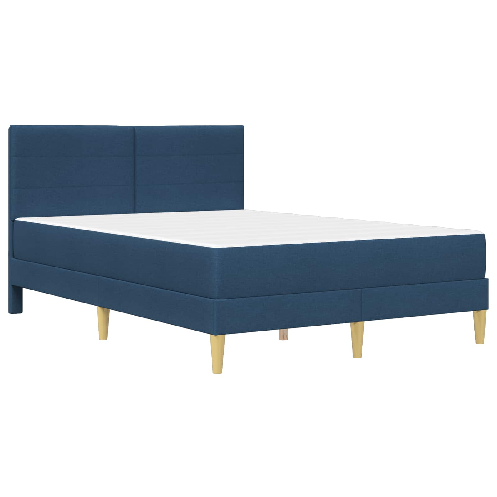 Struttura del letto Blu 120 x 200 cm Poliestere | homemem39