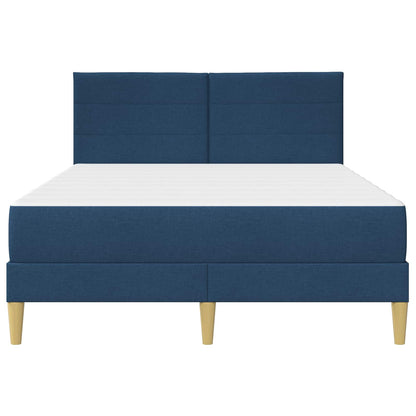 Struttura del letto Blu 120 x 200 cm Poliestere | homemem39