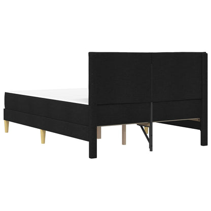 Struttura del letto Nero 140 x 190 cm Poliestere | homemem39