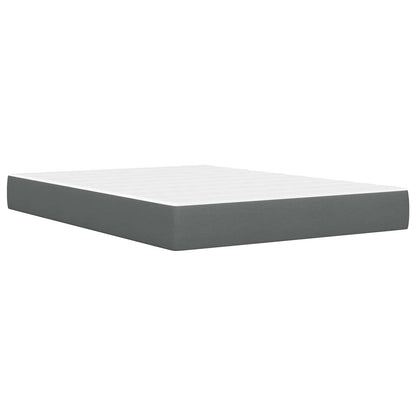 Struttura del letto Grigio scuro 140 x 200 cm Poliestere | homemem39
