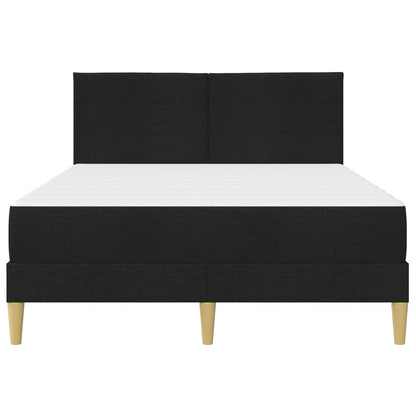 Struttura del letto Nero 140 x 200 cm Poliestere