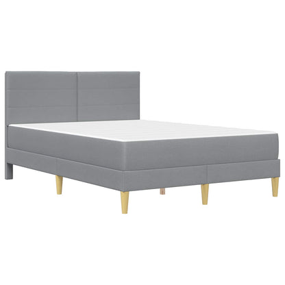 Struttura del letto Grigio chiaro 160 x 200 cm Poliestere | homemem39