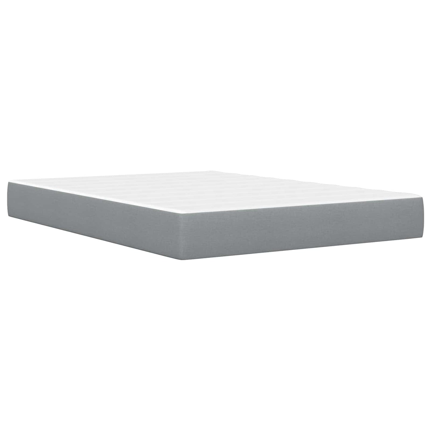 Struttura del letto Grigio chiaro 160 x 200 cm Poliestere | homemem39