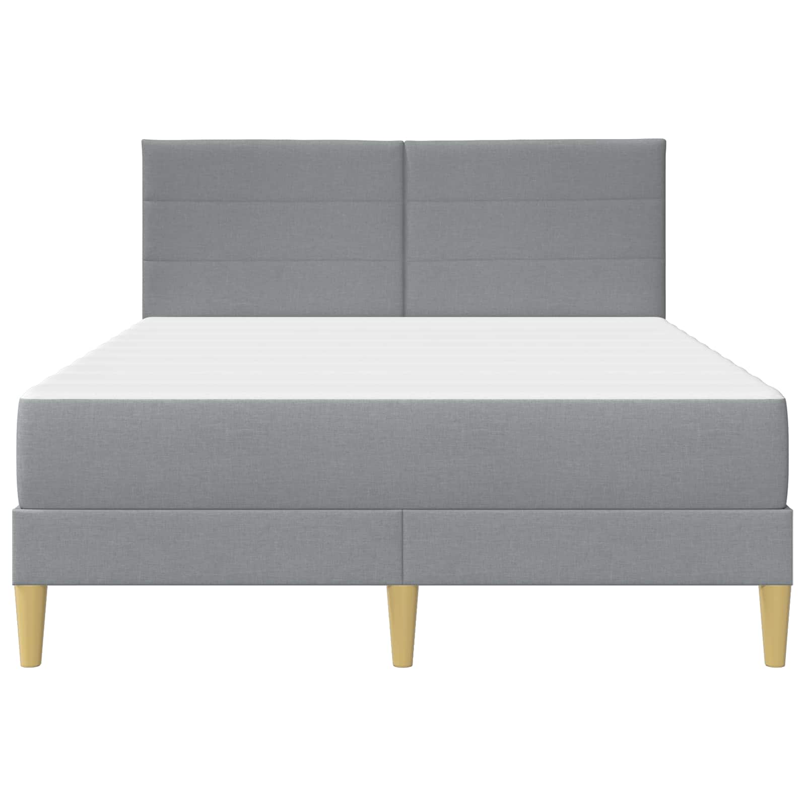 Struttura del letto Grigio chiaro 160 x 200 cm Poliestere | homemem39