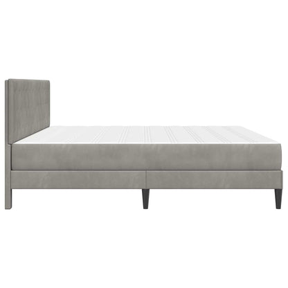 Struttura letto con materasso Grigio chiaro 180 x 200 cm | homemem39