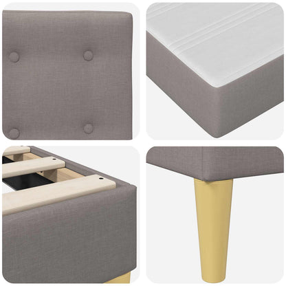 Struttura letto con materasso Talpa 100 x 200 cm Tessuto | homemem39